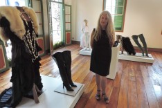 Irmã de Elke, Francisca Grunupp acompanha exposição sobre a artista em Itabira